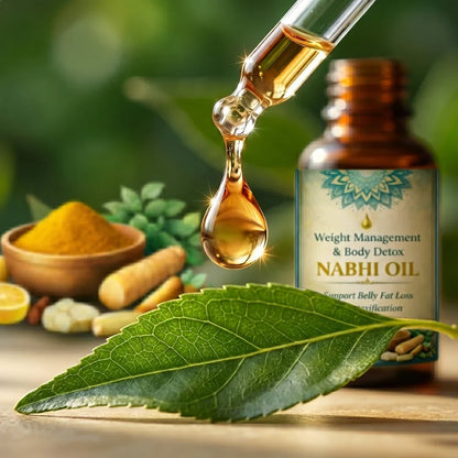 Weight Management and Body Detox Nabhi Oil🌿(Buy 1 Get 1 Free)