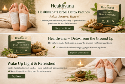 Healthvana  Detox Patches (BUY 10 GET 20 FREE Pack of 30)
