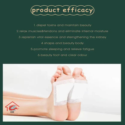 Gentle Herbal Detox Foot Pad🦶🌿 (Buy 10 Get 20 Free🎁Pack of 30)