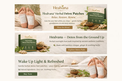 Healthvana Authentic Detox Patches (BUY 10 GET 10 FREE Pack of 20)