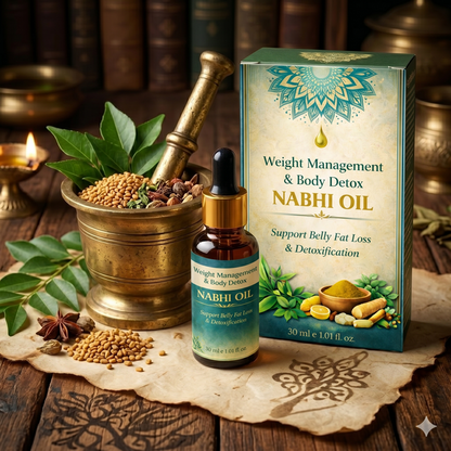 Weight Management and Body Detox Nabhi Oil🌿(Buy 1 Get 1 Free)